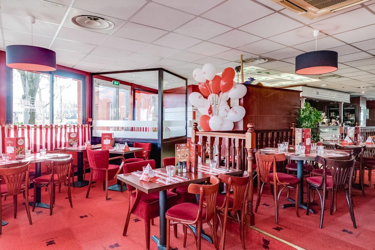 Abbatiale Hotel et Restaurant Grenoble Centre Extérieur photo